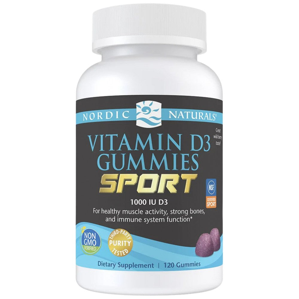 Nordic Naturals Vitamin D3 Gummies Sport 1000 IU - Витамин Д3 гъми 1000 IU