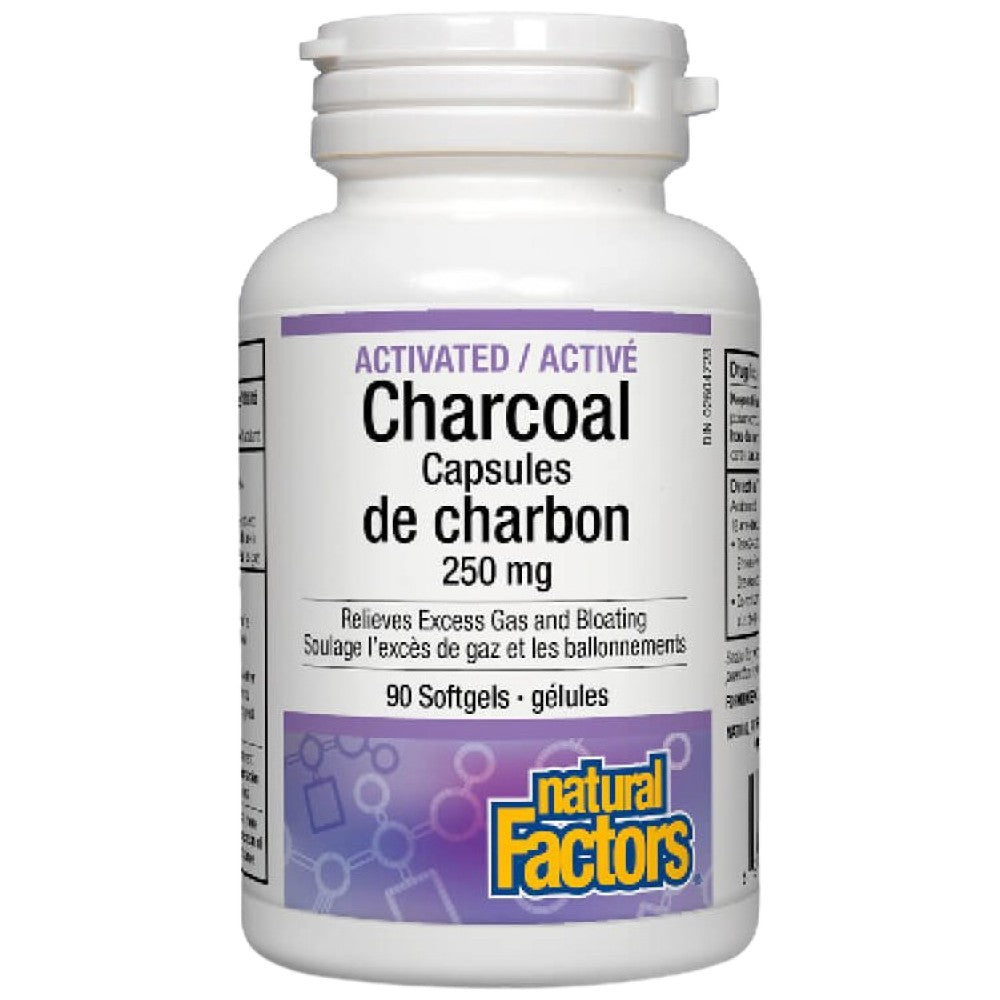 Natural Factors Activated Charcoal - Активен въглен