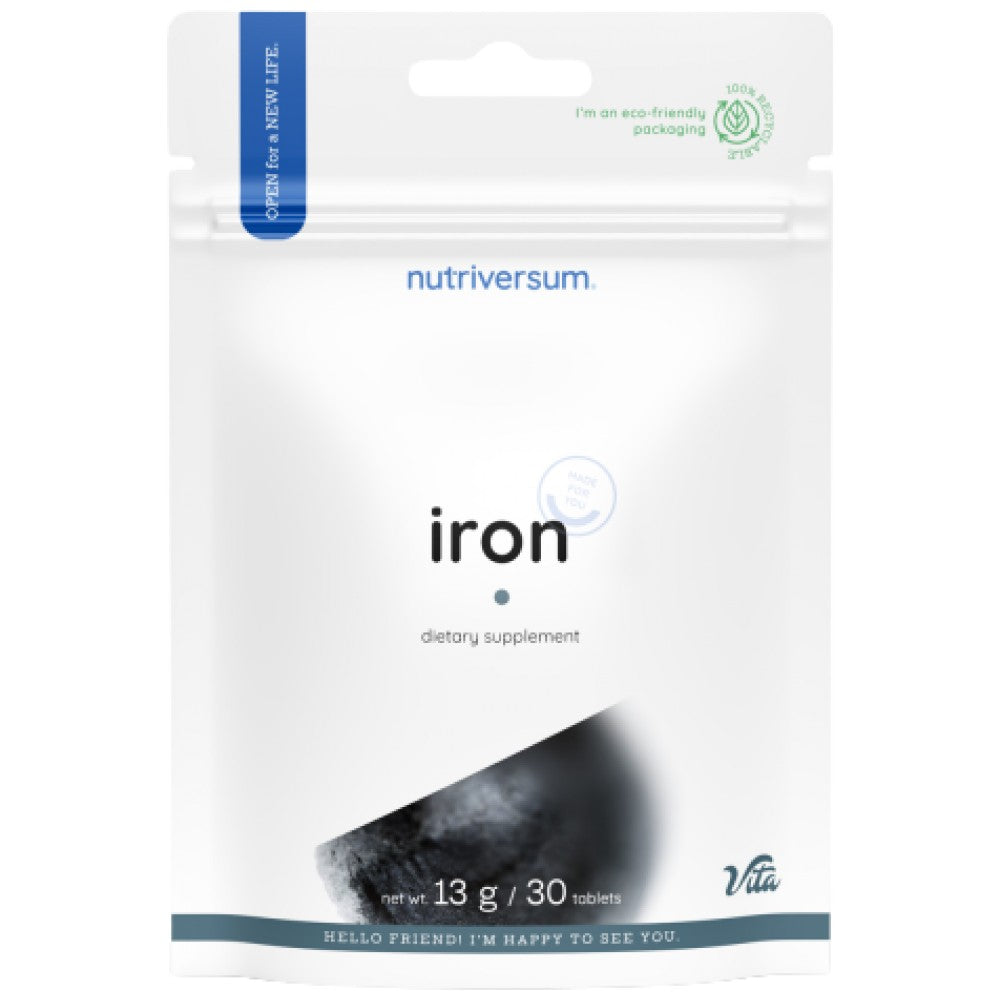 Nutriversum Iron 30 mg Ferrous Fumarate - Желязо 30 mg