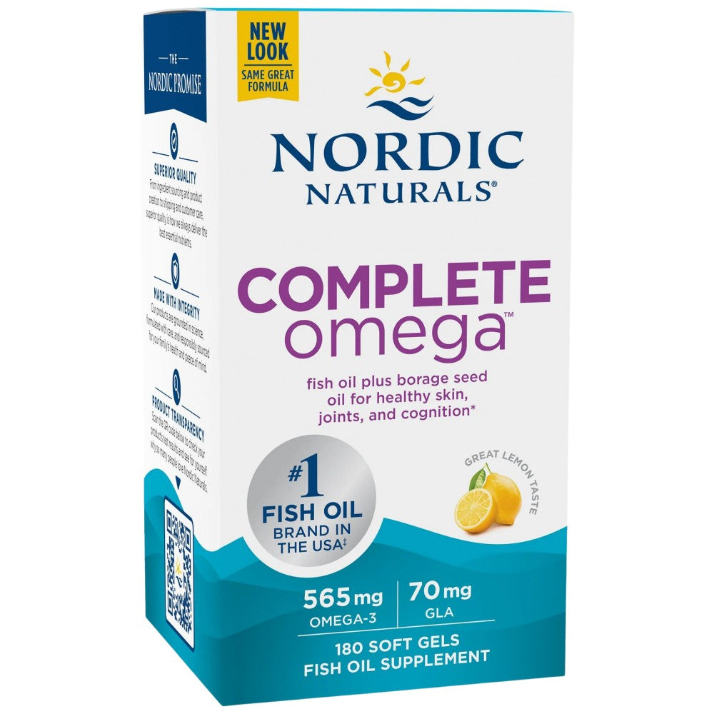 Nordic Naturals Complete Omega 565 mg - Рибено масло Омега 3 565 mg