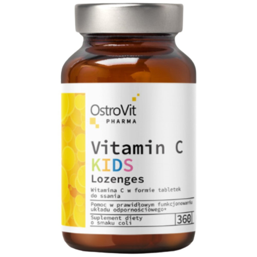 OstroVit Vitamin C Kids Lozenges - Витамин Ц за деца таблетки за смучене