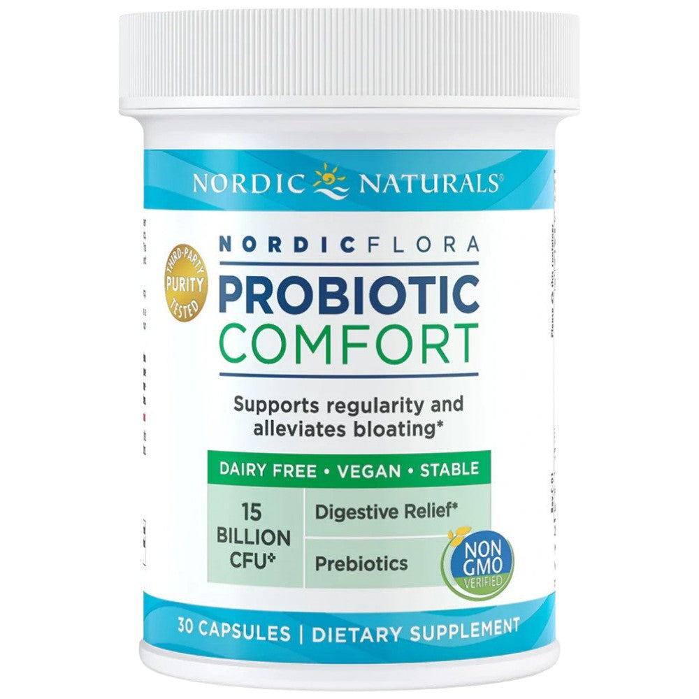 Nordic Naturals Nordic Flora Probiotic Comfort 15 Billion - Пробиотик за комфорт 15 млрд.