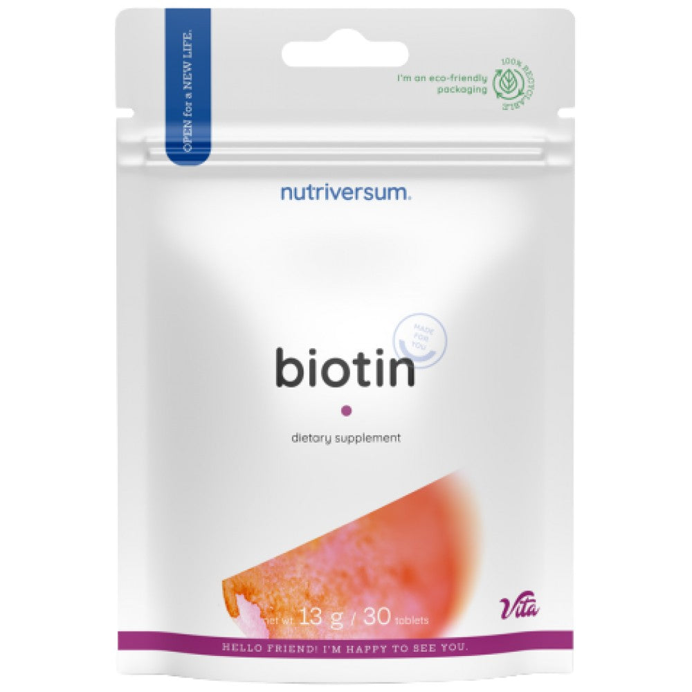 Nutriversum Biotin 5000 mcg - Биотин 5000 mcg