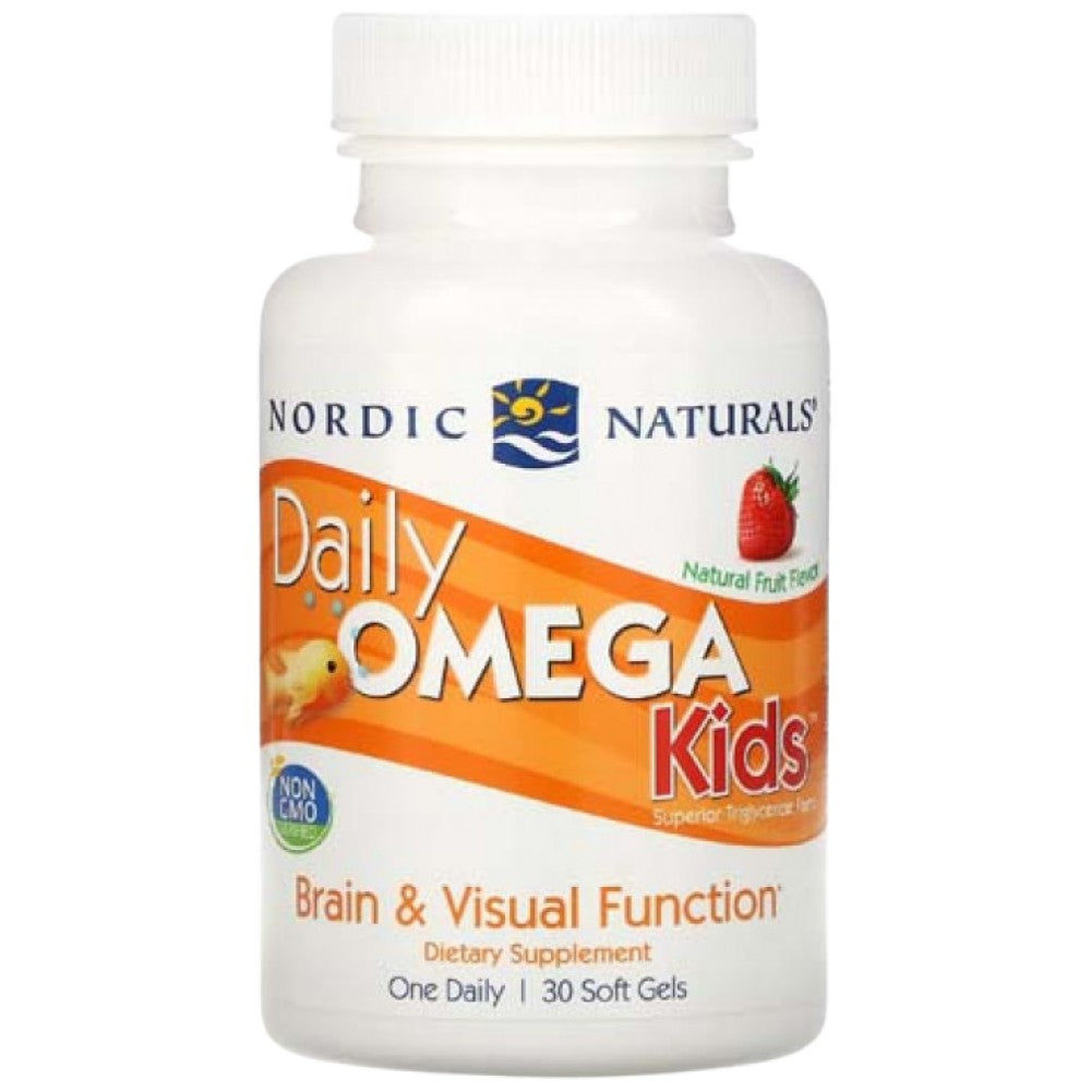 Nordic Naturals Daily Omega Kids 340 mg - Омега за деца 340 mg