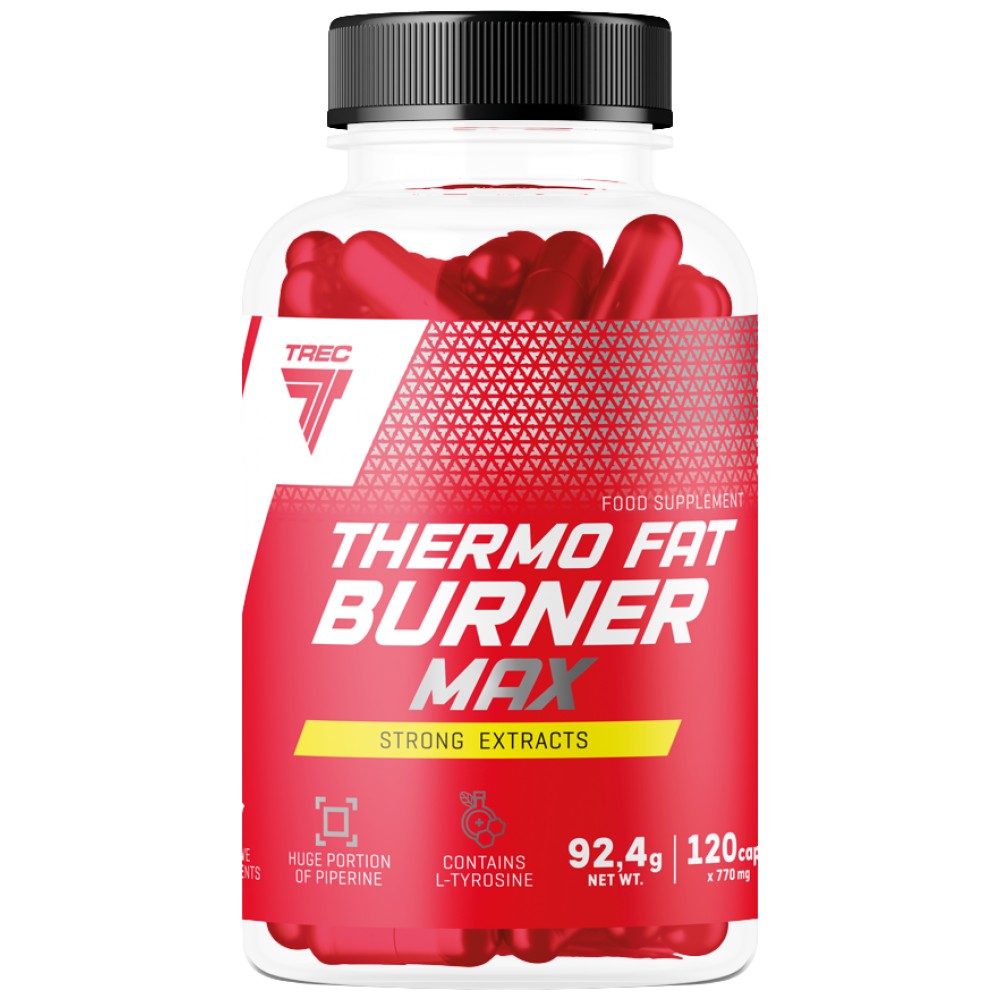 Trec Nutrition Thermo Fat Burner Max Strong Extracts - Термогенен фетбърнър