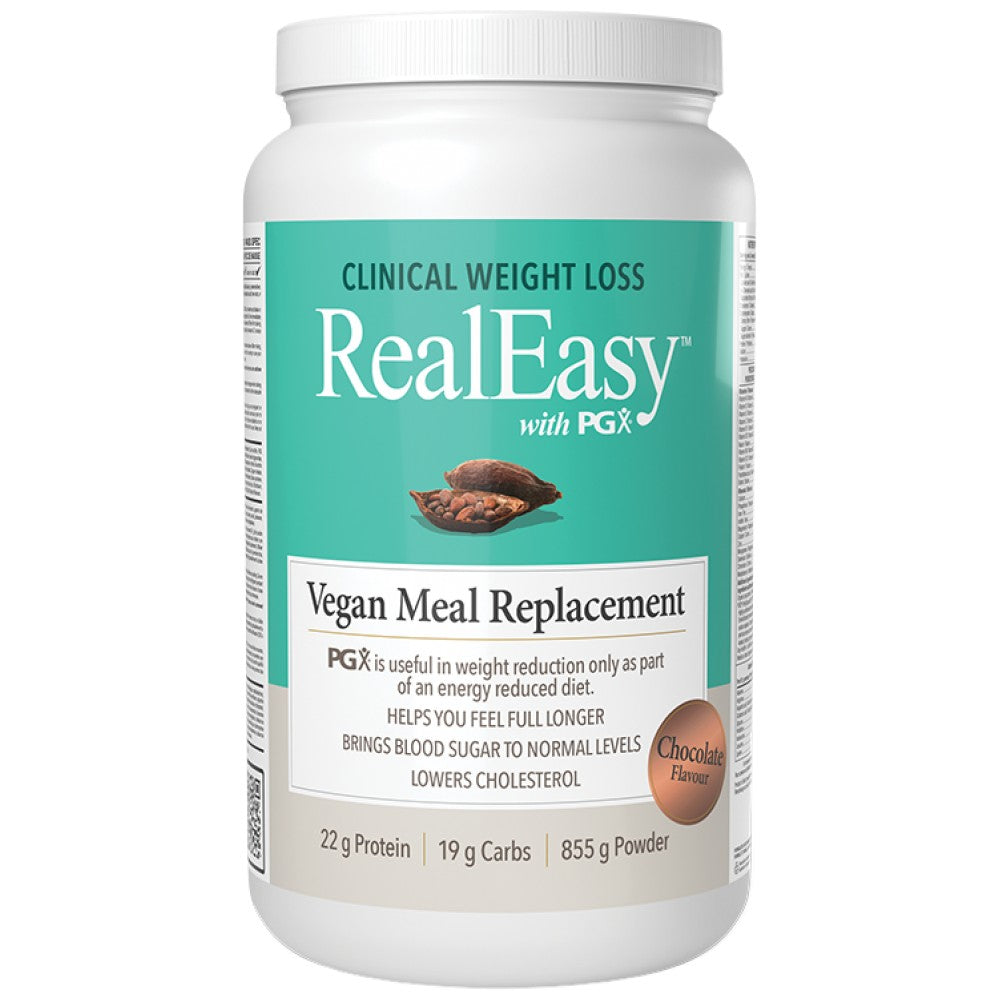 Natural Factors Vegan Real Easy с PGX - Веган протеин с PGX фибри