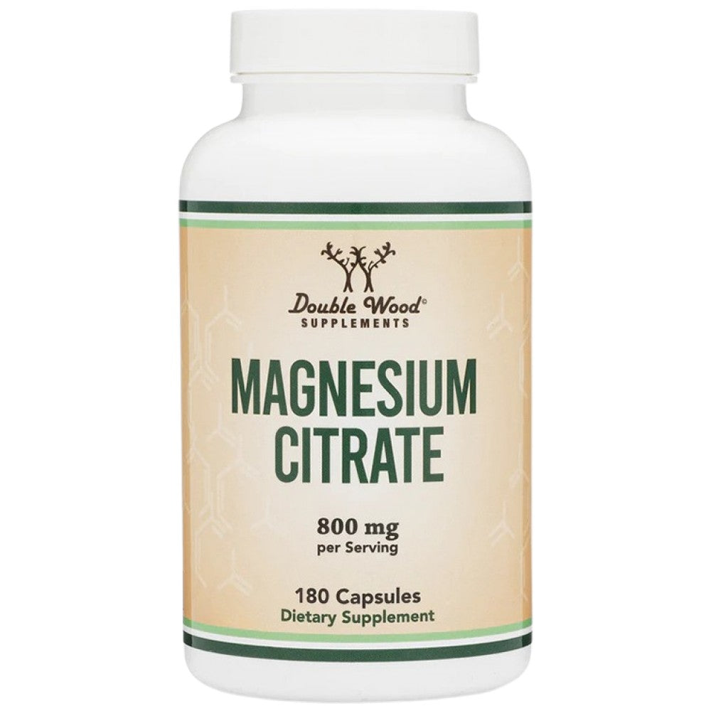 Double Wood Supplements Magnesium Citrate 800 mg - Магнезиев цитрат 800 mg