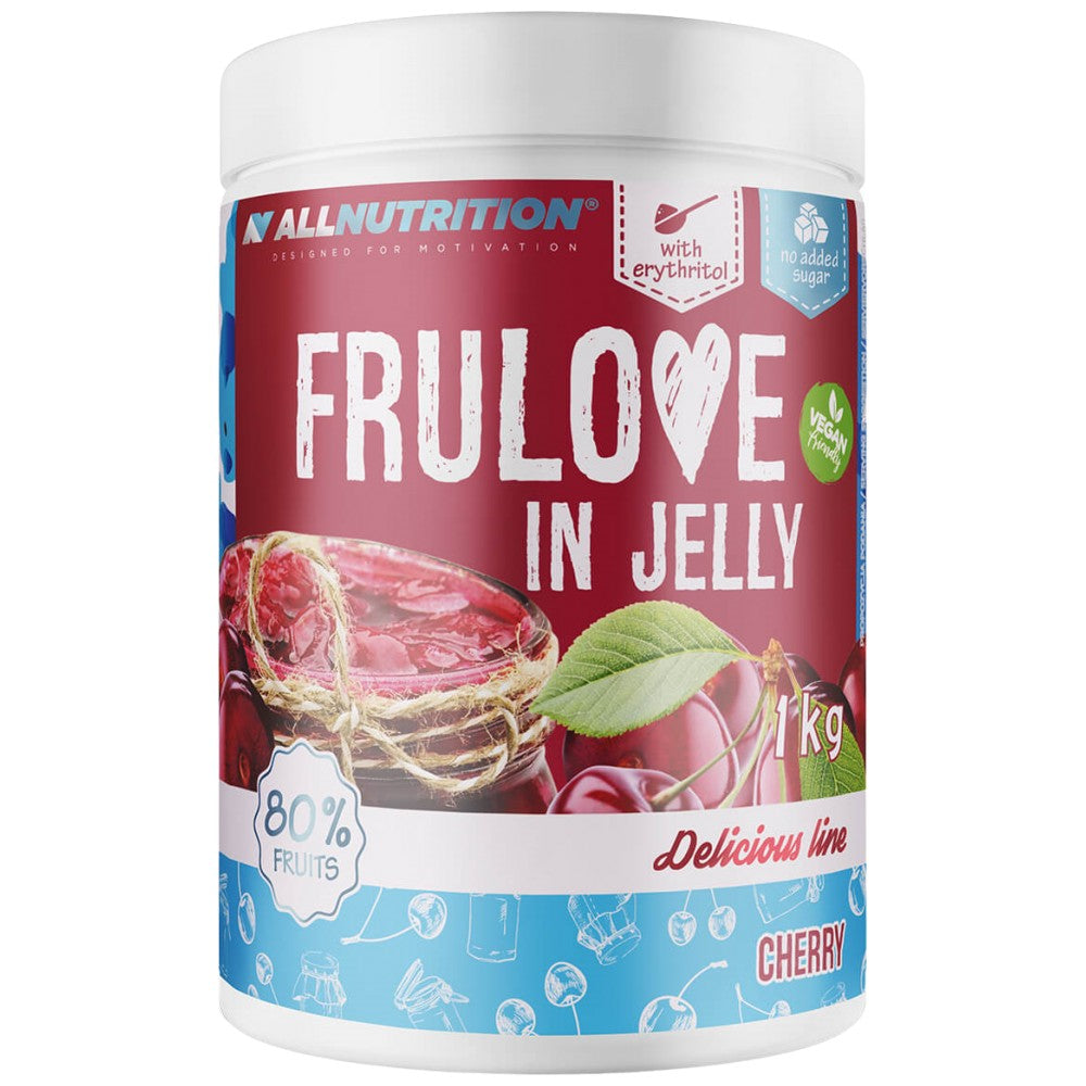 AllNutrition Frulove in Jelly Cherry - Плодове в желе вишна