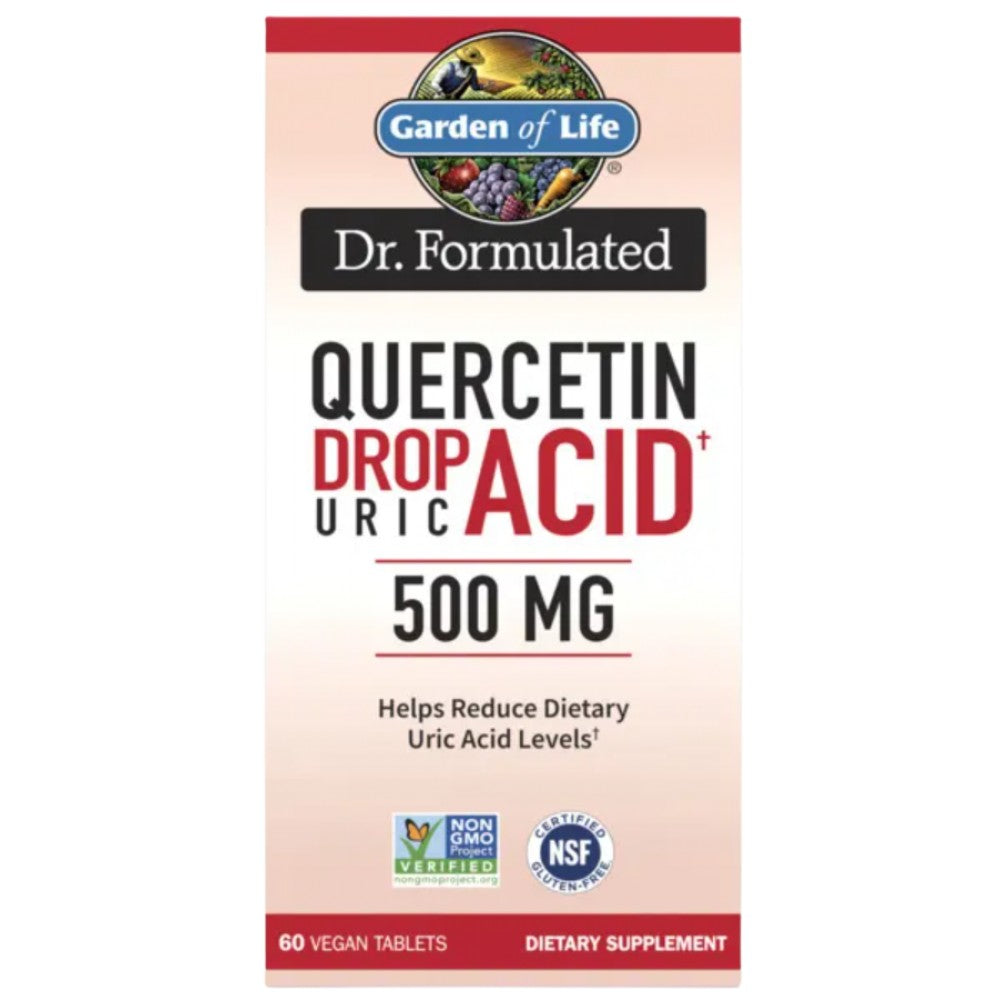 Garden Of Life Dr. Formulated Quercetin Drop Uric Acid - Кверцетин при пикочна киселина