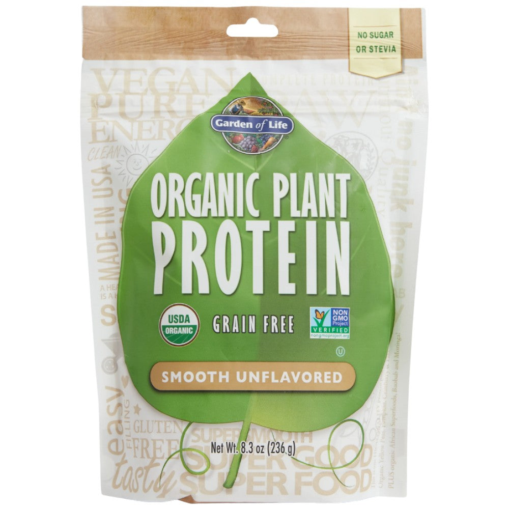 Garden Of Life Organic Plant Protein Smooth - Органичен растителен протеин