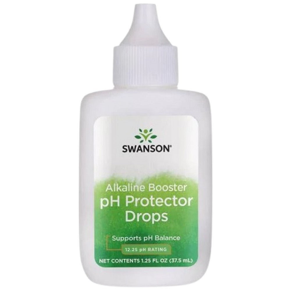 SWANSON Alkaline Booster pH Protector Drops - Алкализиращи капки за pH баланс