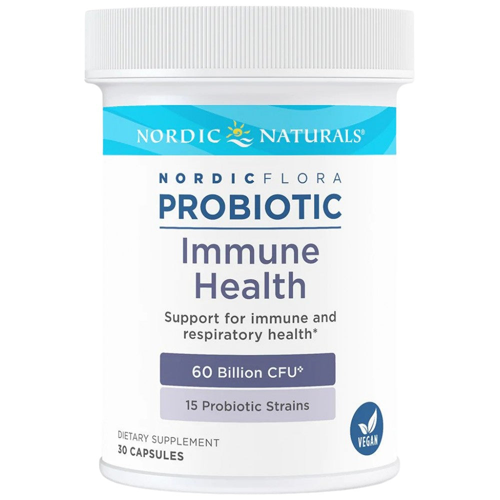 Nordic Naturals Nordic Flora Probiotic Immune Health 60 Billion - Пробиотик за имунитет 60 млрд.