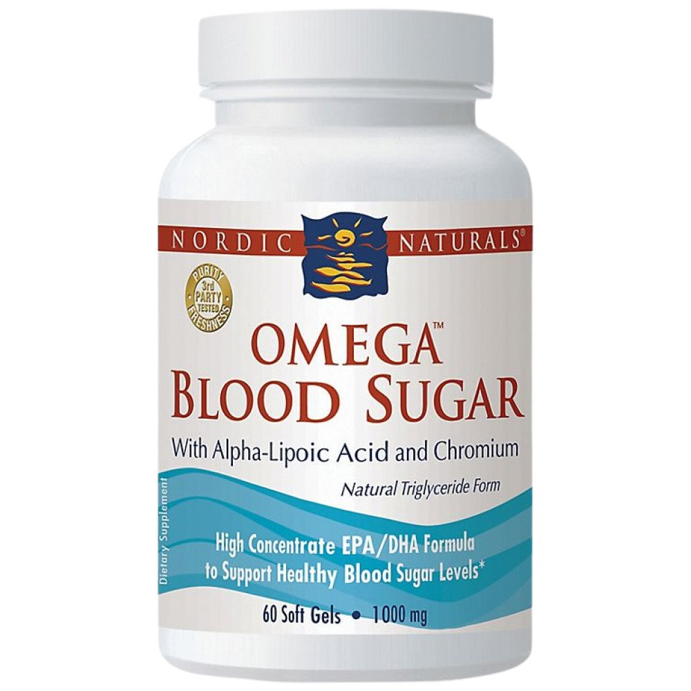 Nordic Naturals Omega Blood Sugar 896 mg - Омега за кръвна захар