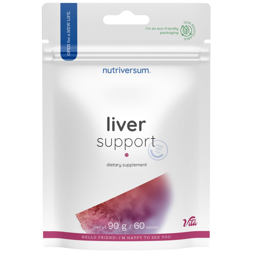 Nutriversum Liver Support Complete Liver Care Formula - Формула за черен дроб