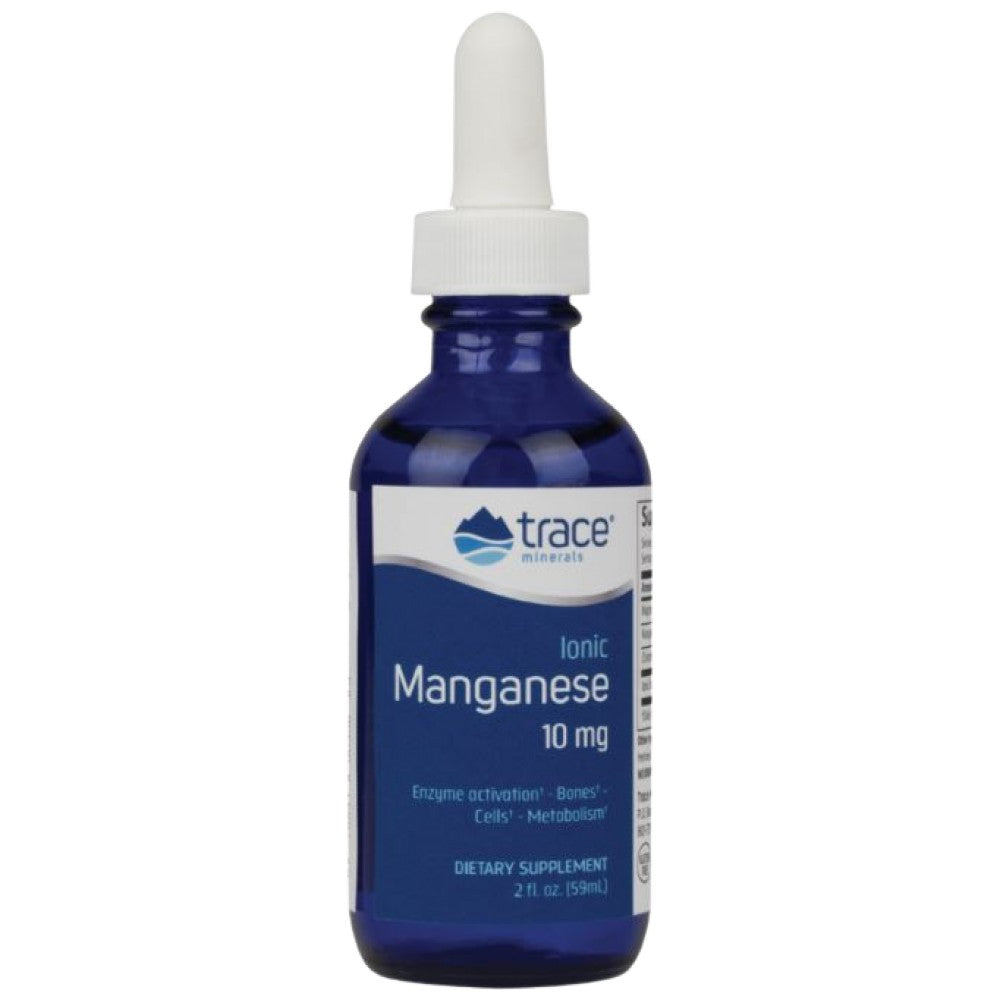Trace Minerals Ionic Manganese 10 mg - Течен йонен манган 10 mg