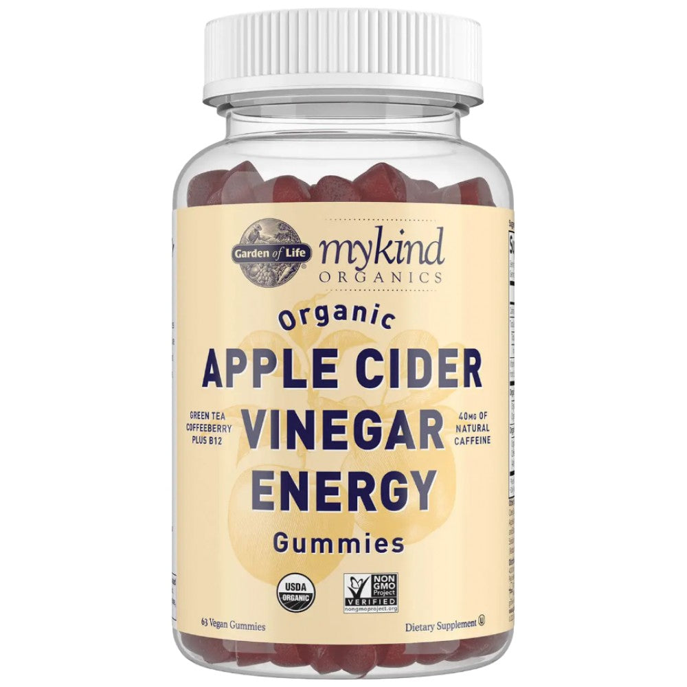 Garden Of Life Mykind Organics Apple Cider Vinegar Energy Gummies - Ябълков оцет гъми за енергия