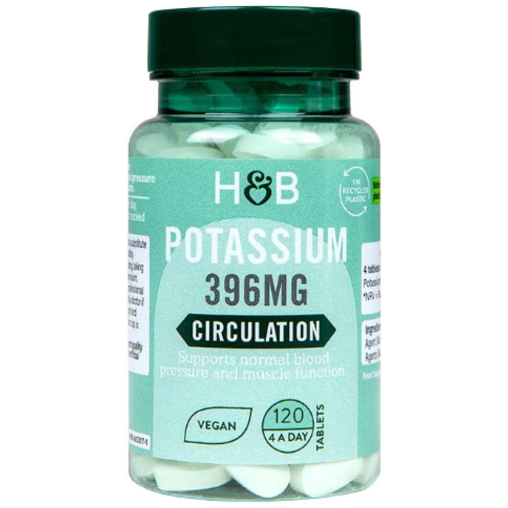 Holland And Barrett Potassium 396 mg - Калий 396 mg