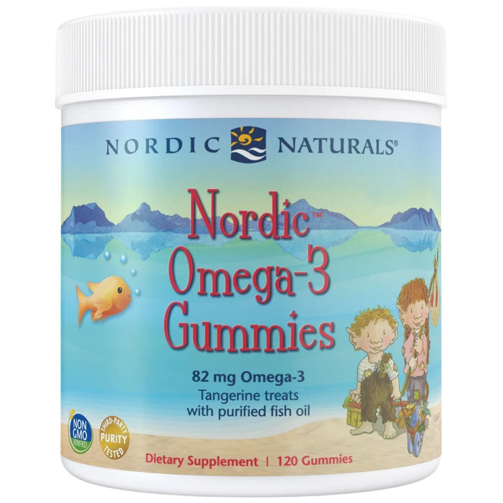 Nordic Naturals Nordic Omega-3 Gummies 82 mg - Омега 3 гъми за деца