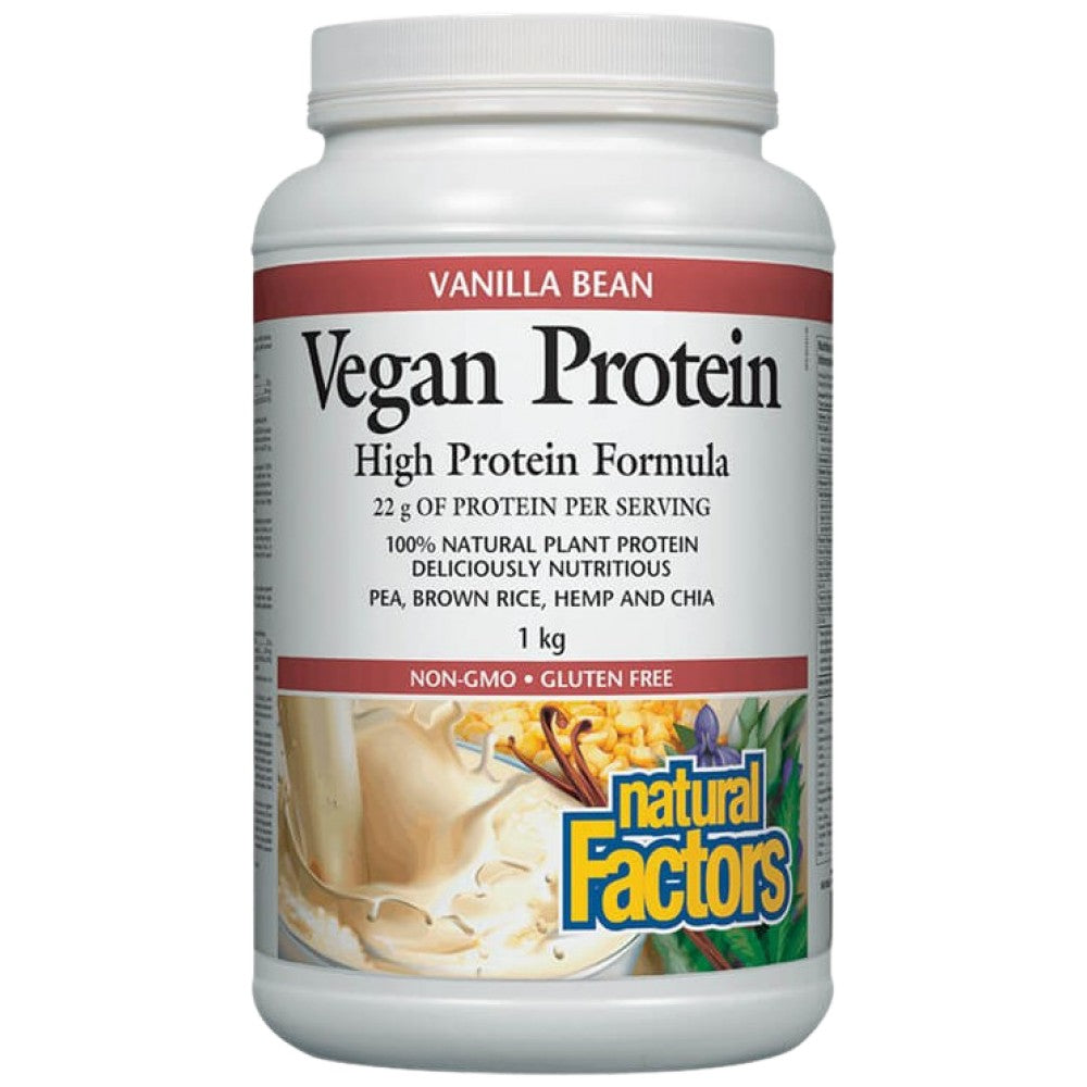 Natural Factors Vegan Protein High Protein Formula - Веган протеин