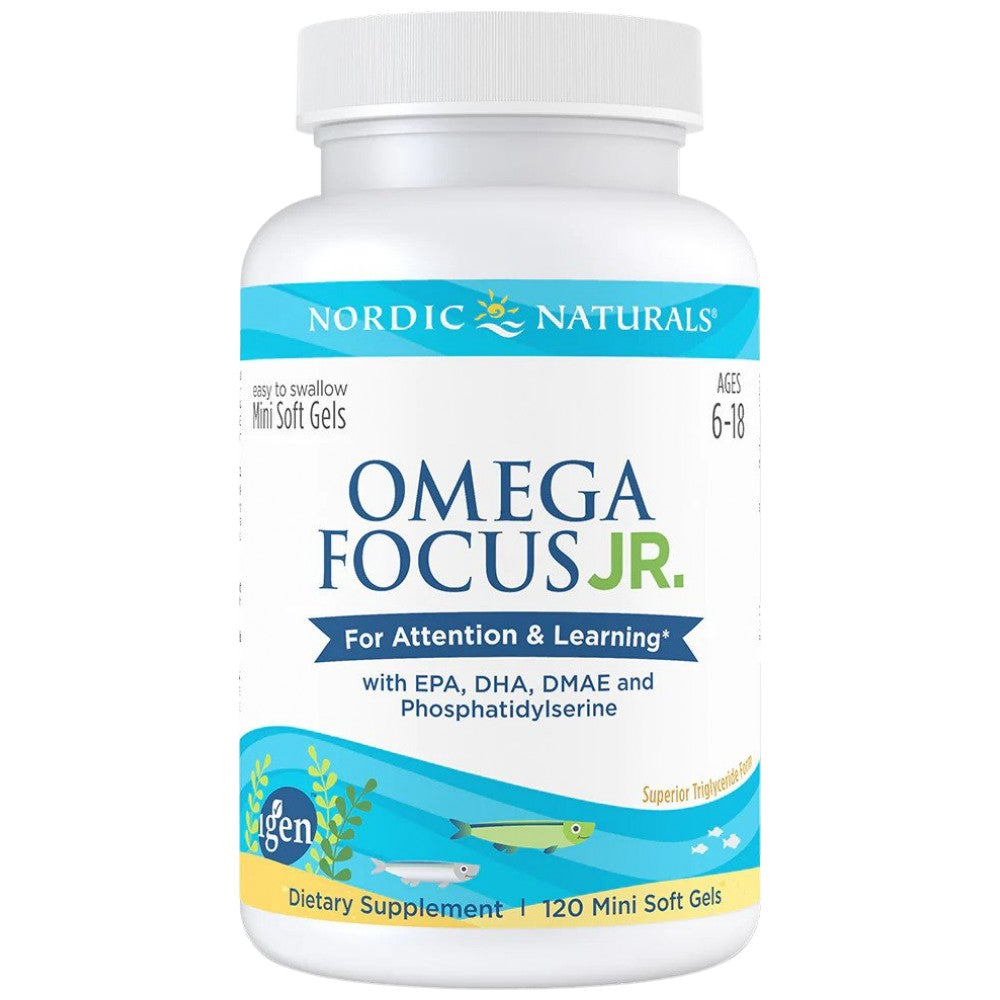 Nordic Naturals Omega Focus Junior - Омега за фокус за деца
