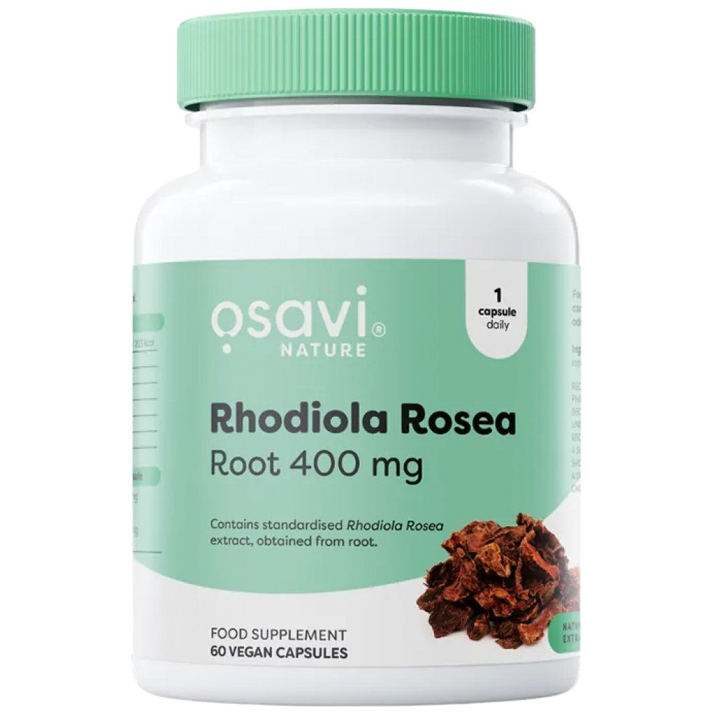 Osavi Rhodiola Rosea Root 400 mg - Родиola розова корен 400 mg