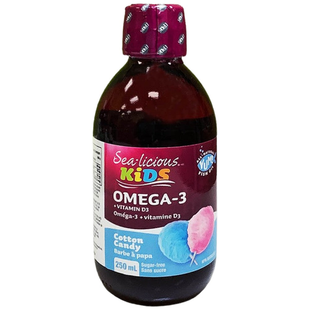 Natural Factors Sea-Licious Kids Omega-3 1500 mg - Детска омега 3 с Витамин Д3