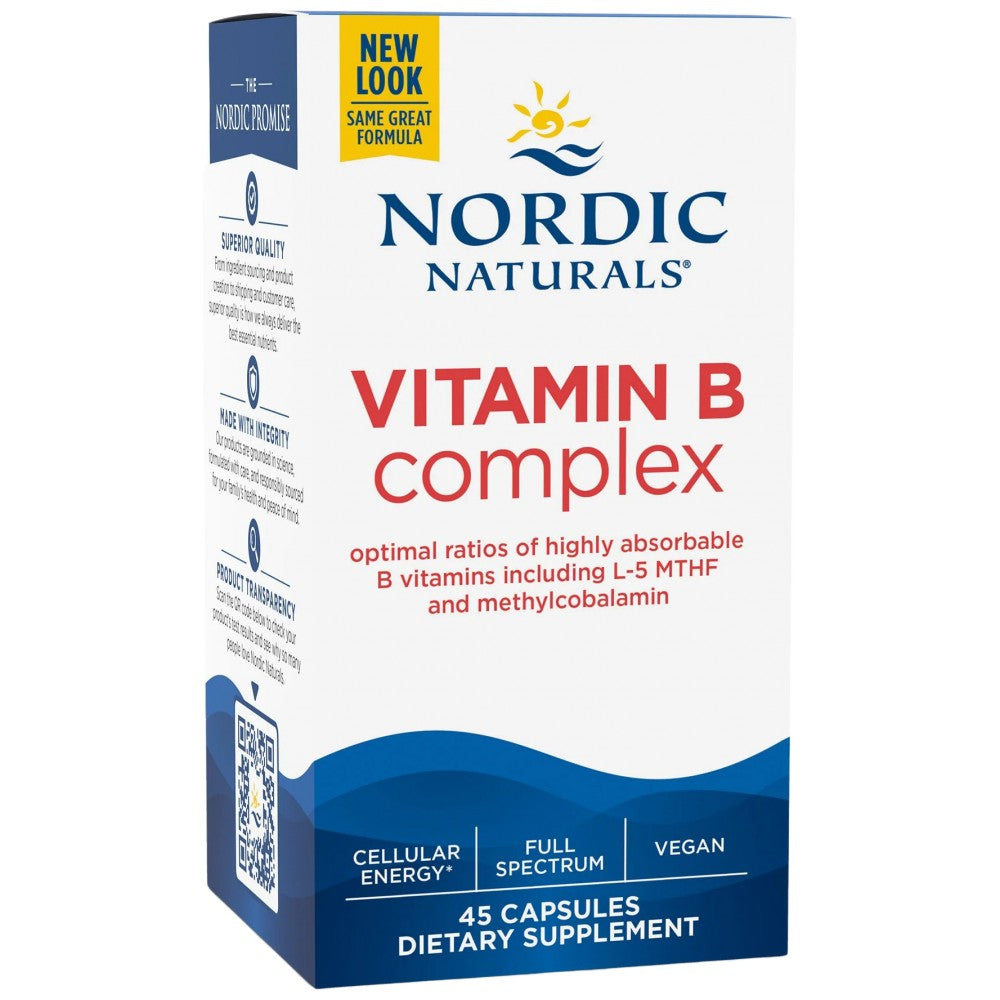 Nordic Naturals Vitamin B Complex - Витамин B комплекс