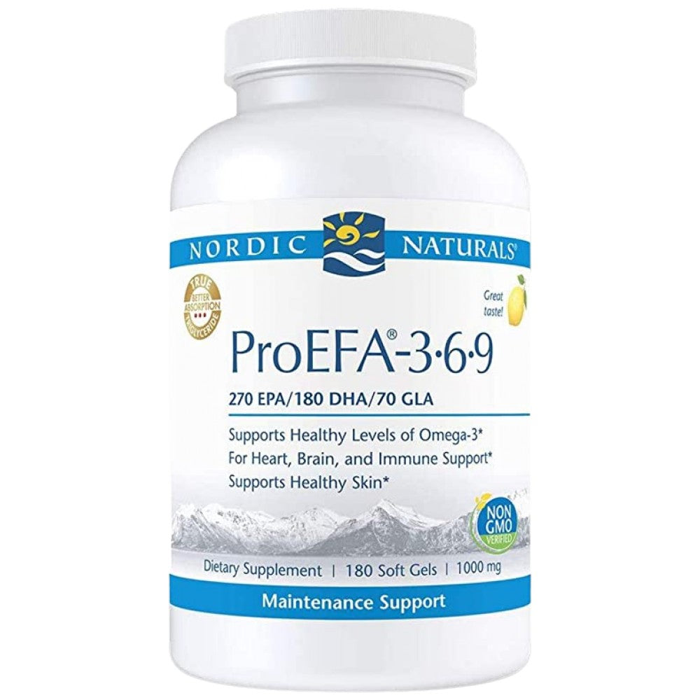 Nordic Naturals ProEFA Omega 3-6-9 - Омега 3-6-9 рибено масло