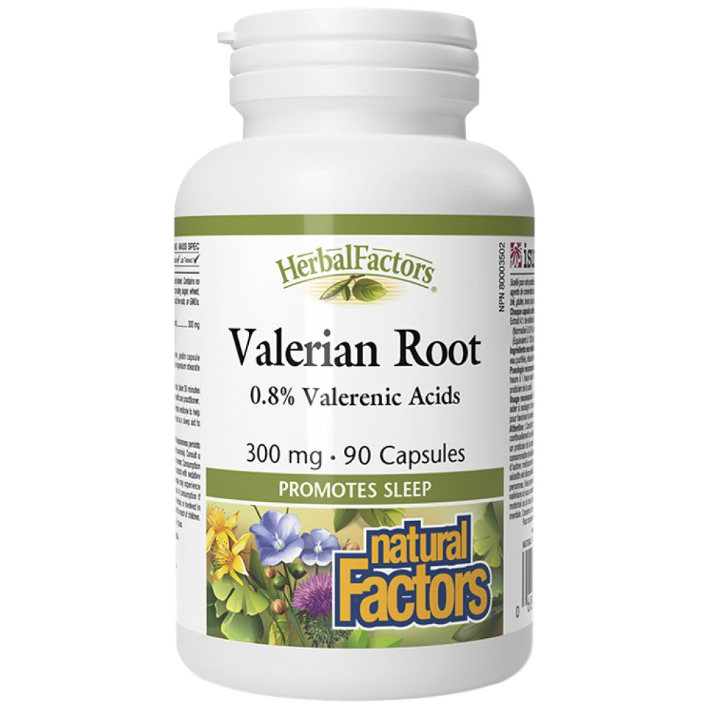 Natural Factors Valerian Root 300 mg - Валериан корен 300 mg