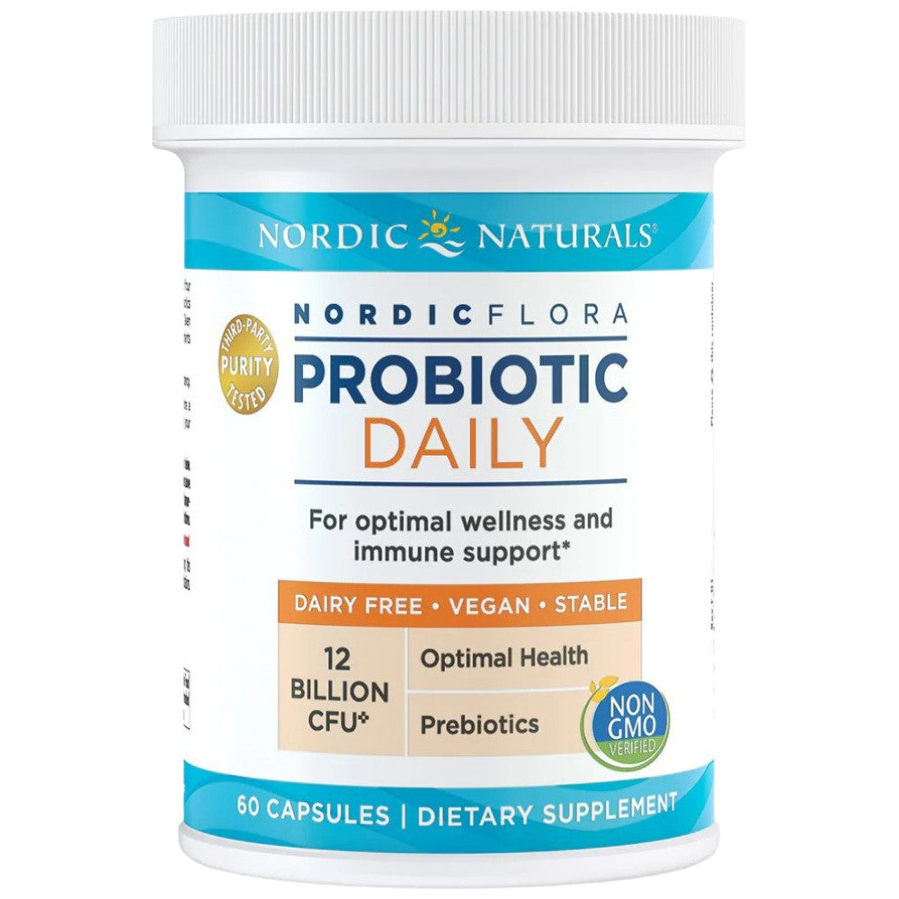 Nordic Naturals Nordic Flora Probiotic Daily 12 Billion - Пробиотик дневен 12 млрд.