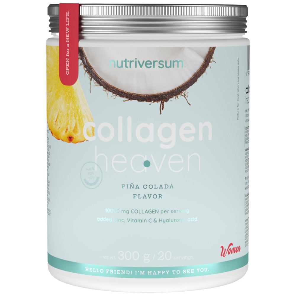 Nutriversum Collagen Heaven - Колаген с цинк, Витамин С и хиалурон