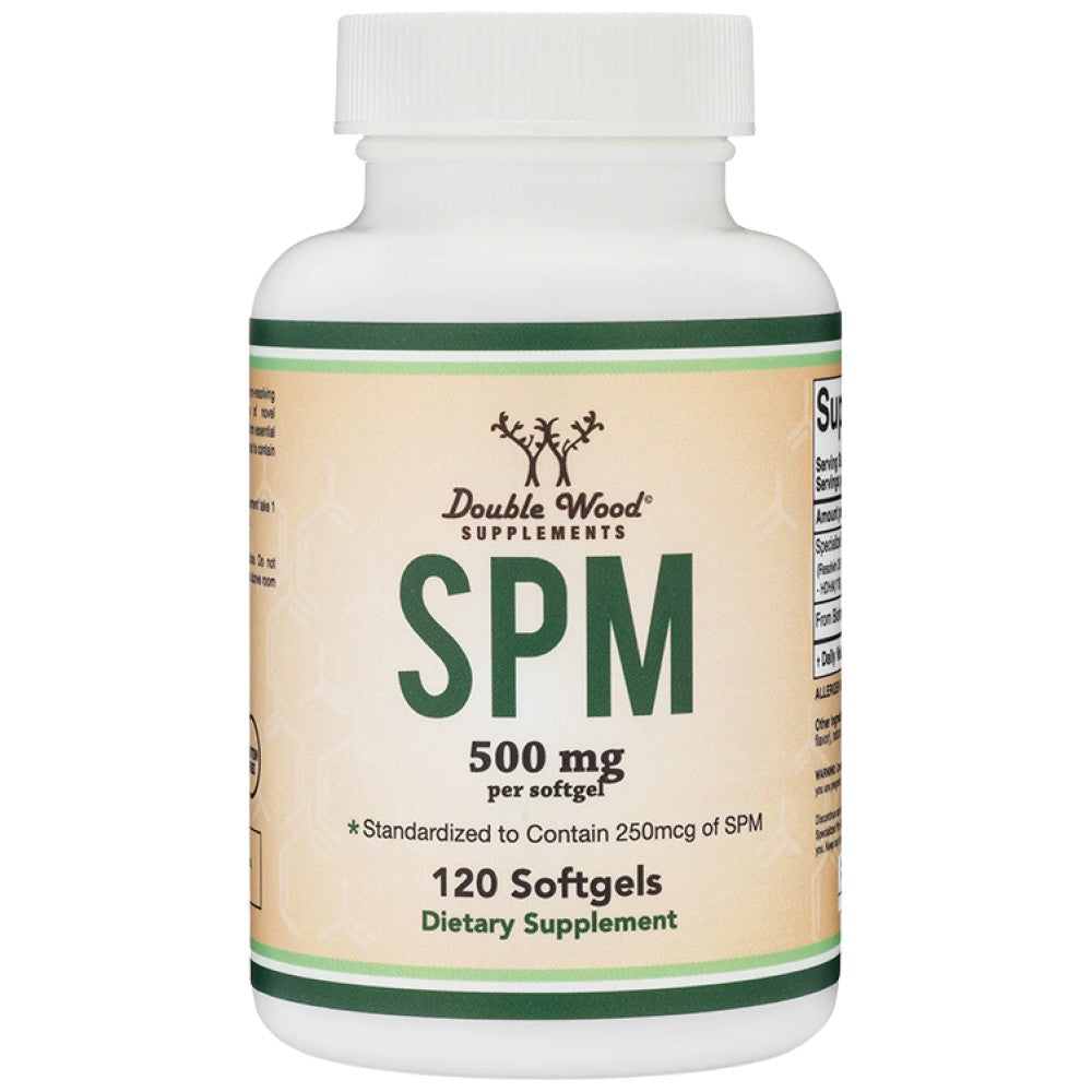 Double Wood Supplements SPM 500 mg - SPM специализирани медиатори 500 mg