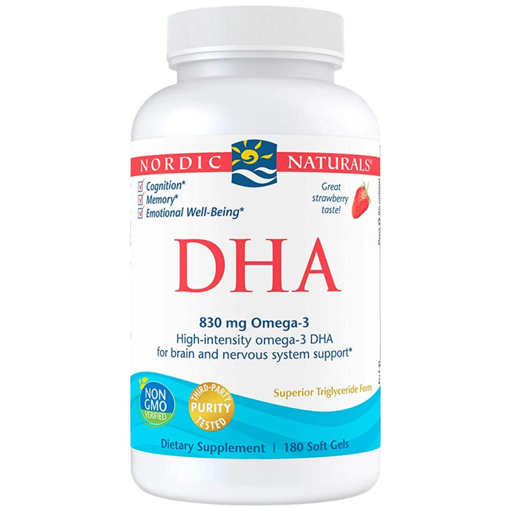 Nordic Naturals DHA 830 mg - Рибено масло с DHA 830 mg