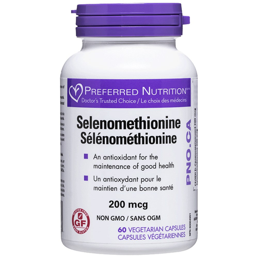 Natural Factors Selenomethionine 200 mcg - Селенометионин 200 mcg