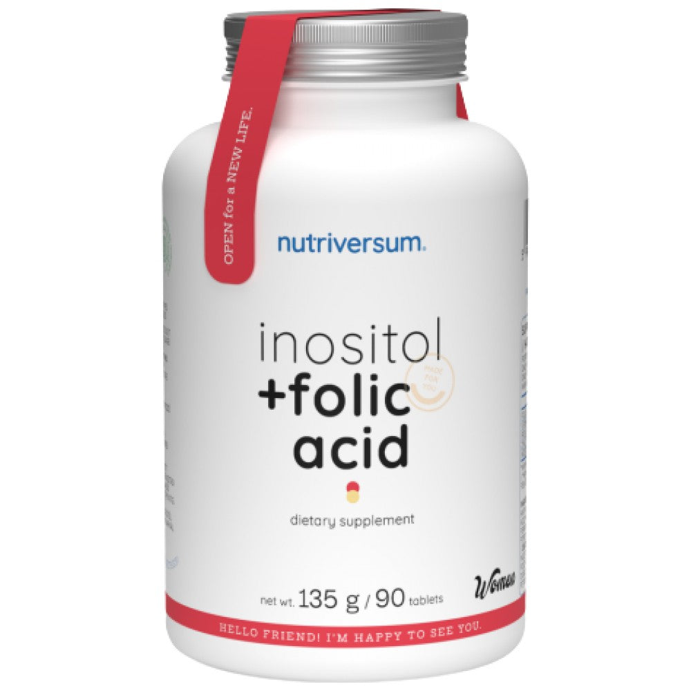Nutriversum Inositol + Folic Acid for Women - Инозитол с фолиева киселина за жени