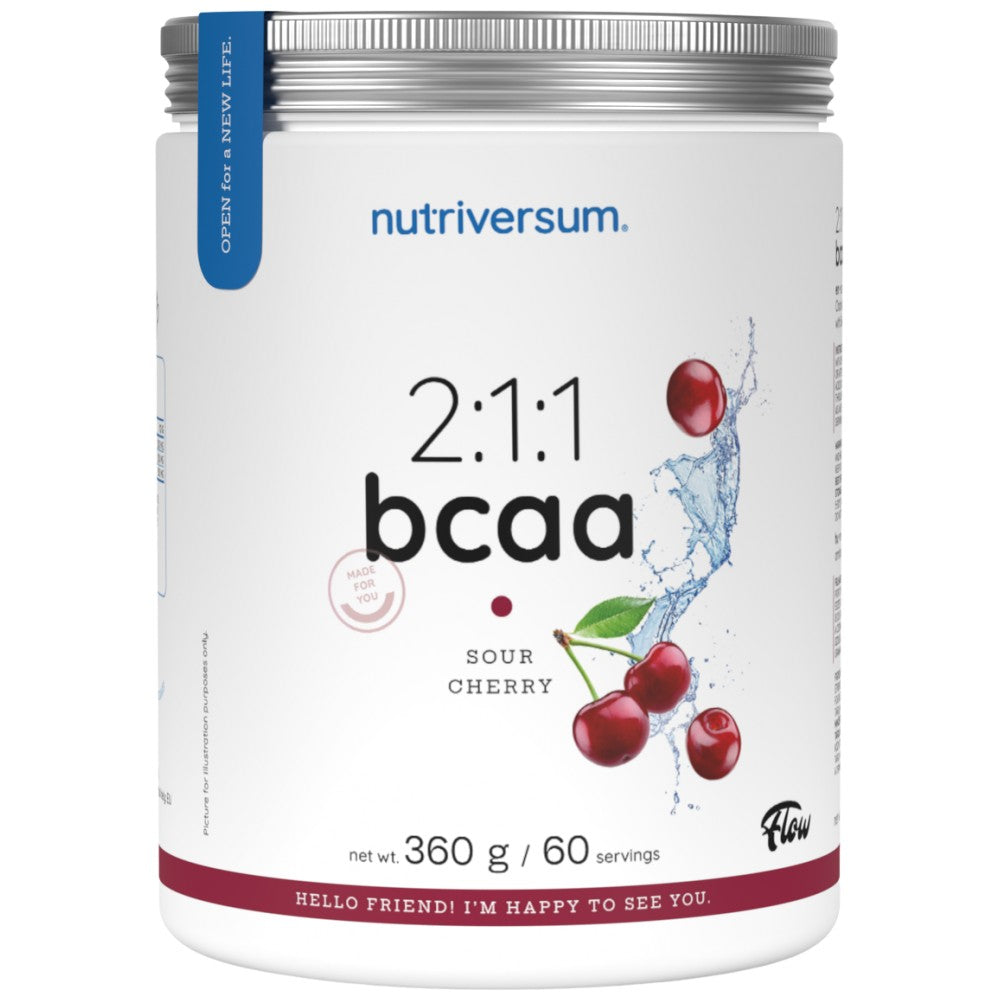 Nutriversum BCAA 2:1:1 Powder Flow - BCAA на прах 2:1:1