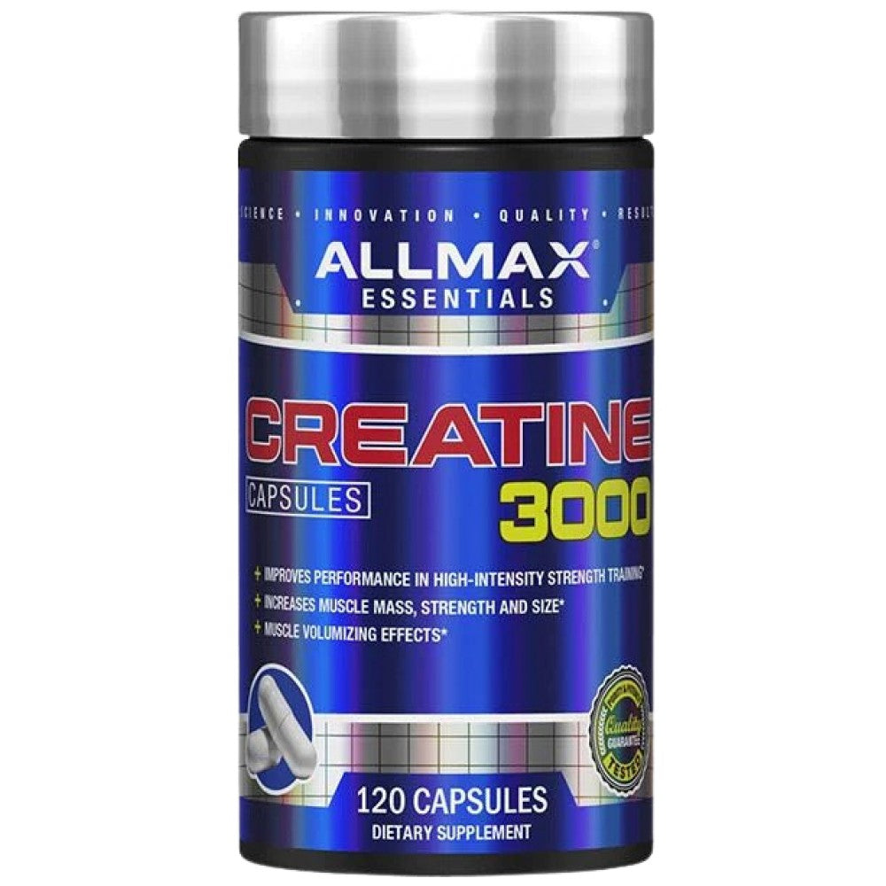 AllMax Nutrition Creatine 3000 Caps - Креатин монохидрат капсули 3000