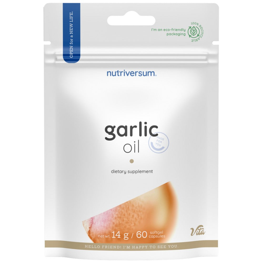 Nutriversum Garlic Oil 30 mg - Чесново масло 30 mg