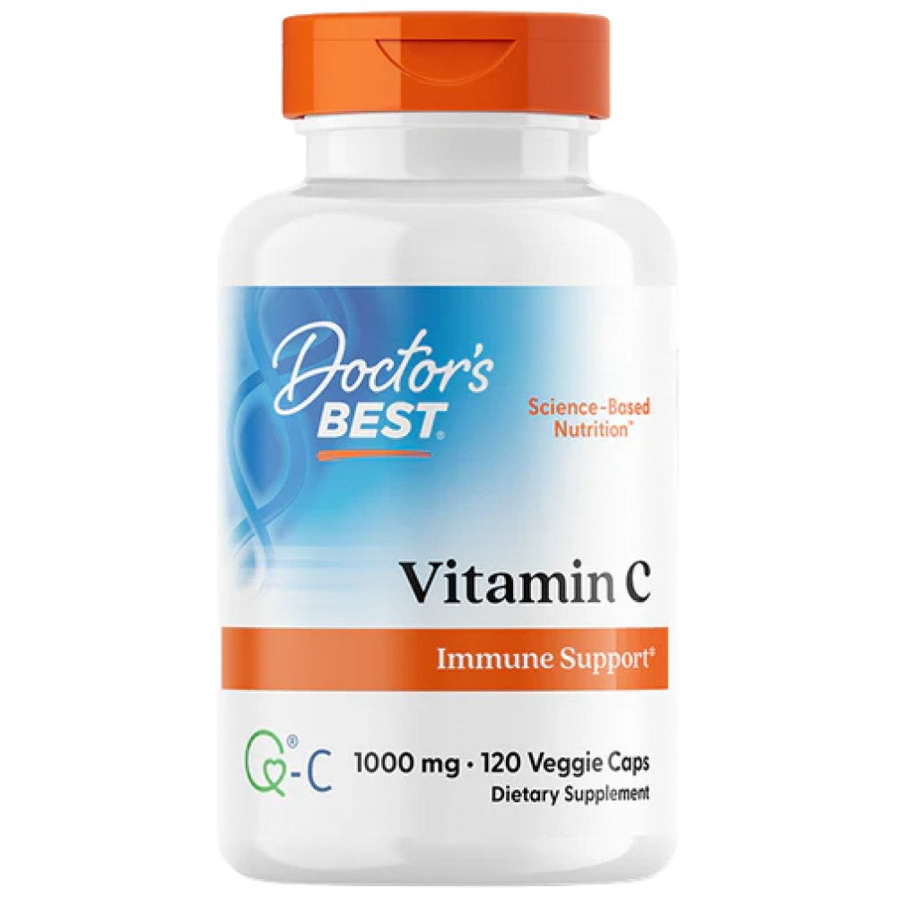 Doctor’s Best Vitamin C + Quali-C 1000 mg - Витамин С 1000 mg Quali-C