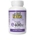 Natural Factors Clear Base Vitamin E 400 IU - Витамин E 400 IU