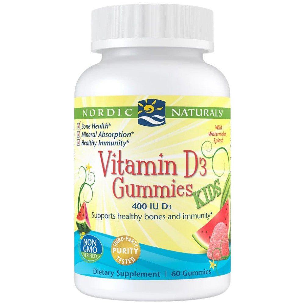 Nordic Naturals Vitamin D3 Gummies Kids 400 IU - Витамин Д3 за деца гъми 400 IU