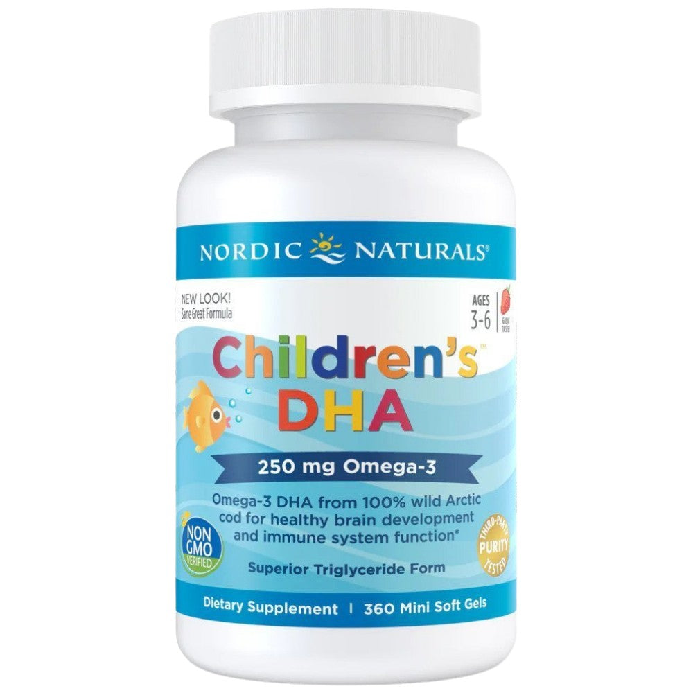 Nordic Naturals Children's DHA 250 mg - DHA за деца 250 mg