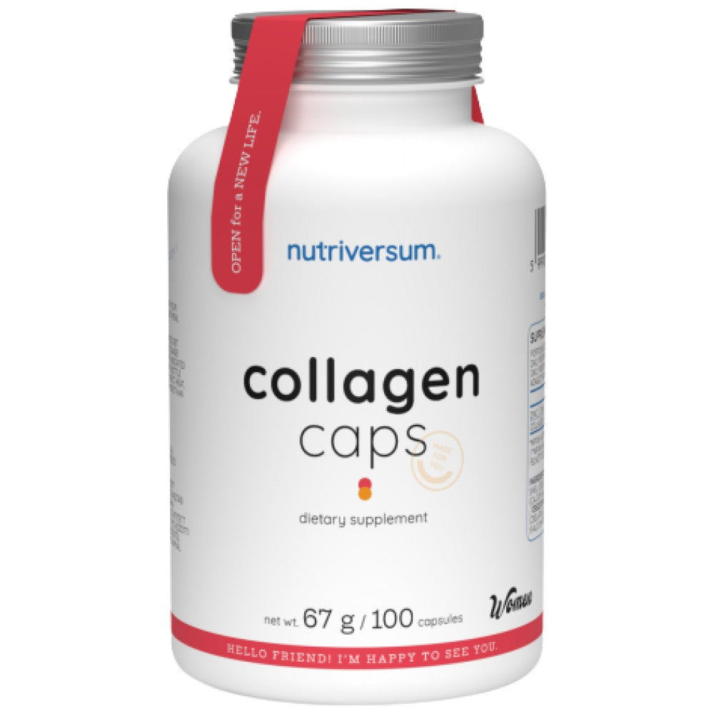 Nutriversum Collagen Caps 500 mg - Колаген капсули 500 mg