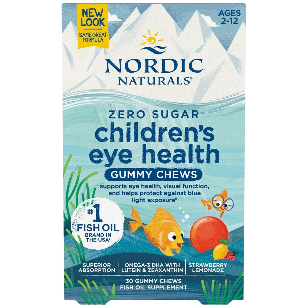 Nordic Naturals Children's Eye Health Gummies - Гъми за очите за деца