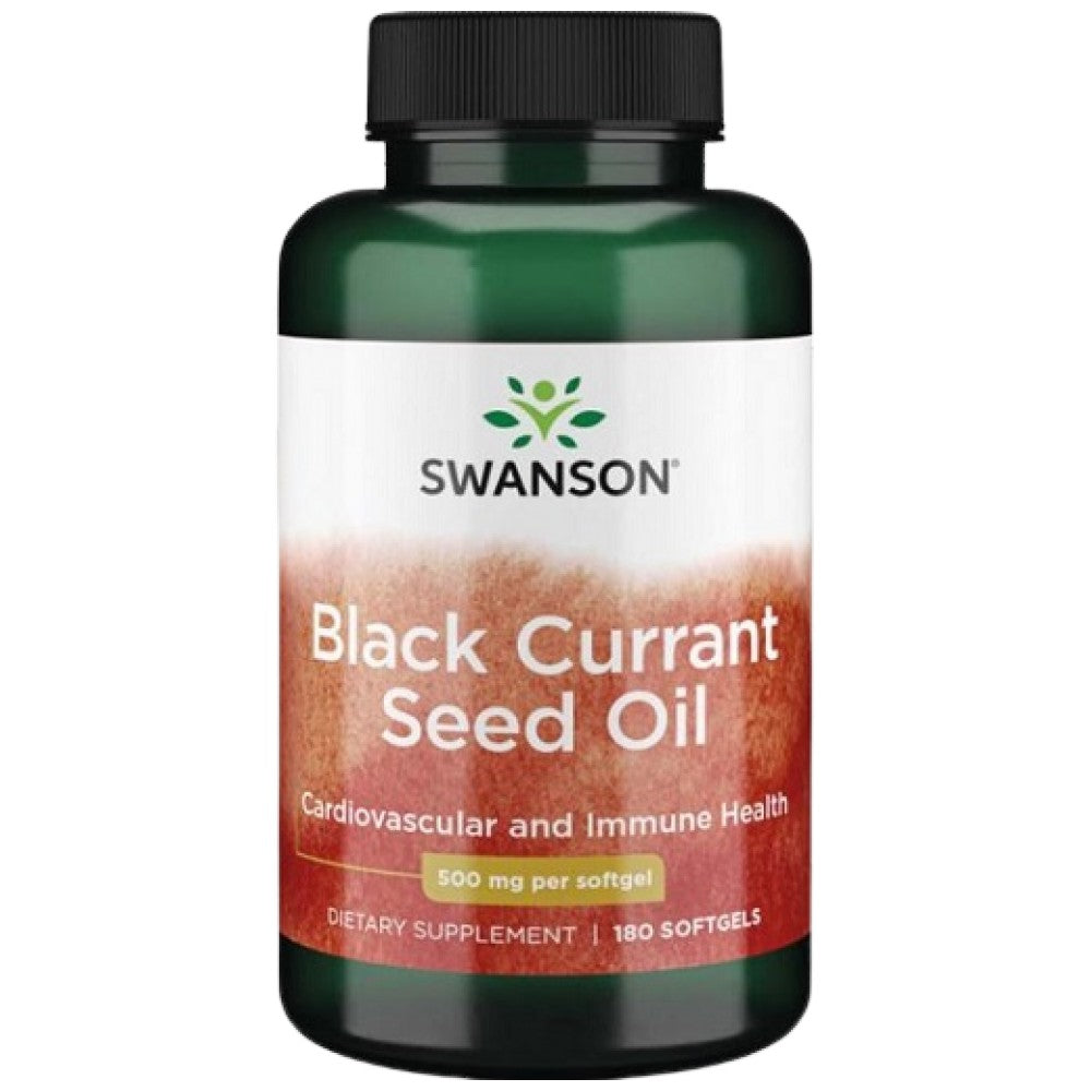 SWANSON Black Currant Seed Oil 500 mg - Масло от семена касис 500 mg