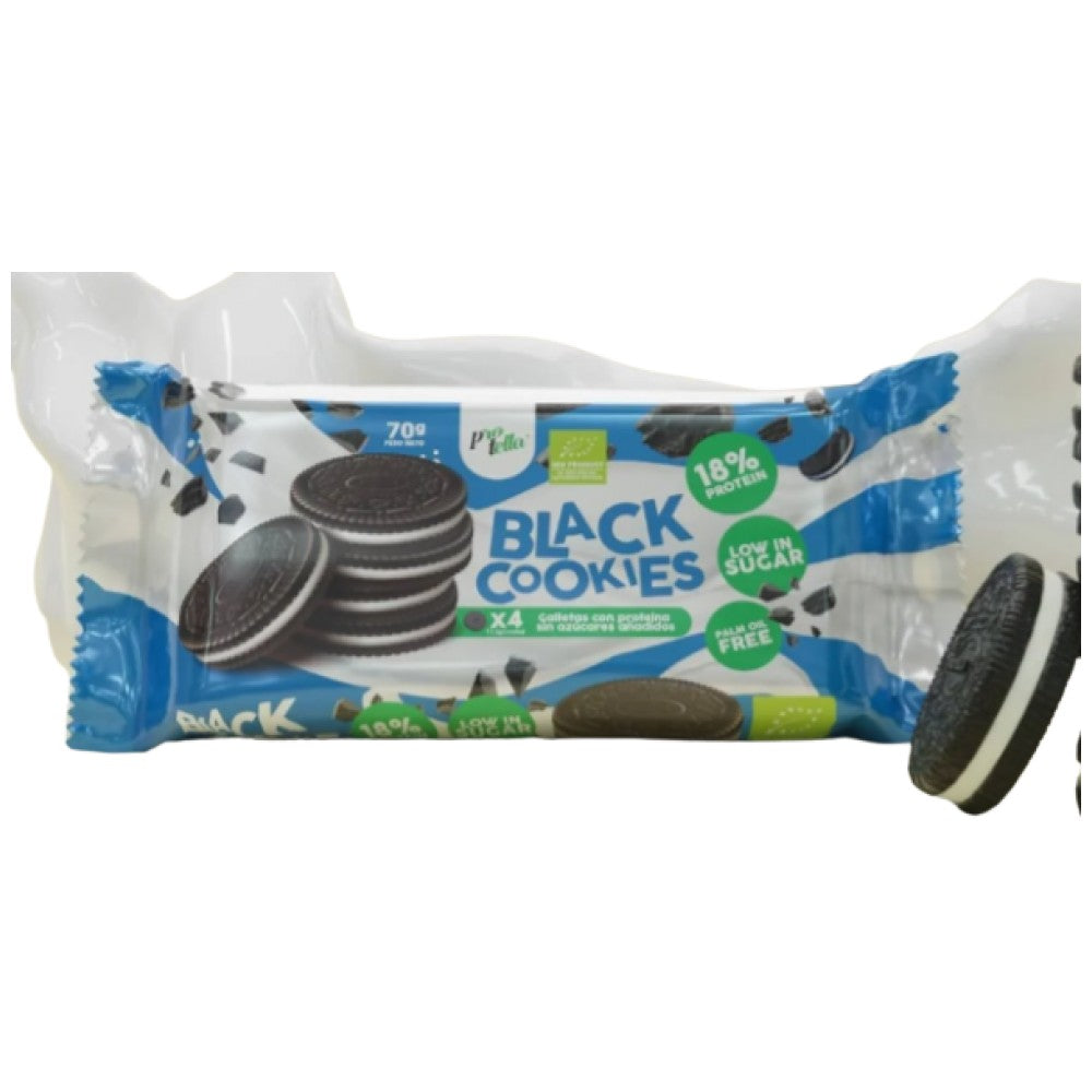 Protella Black Cookies 18% Protein - Протеинови бисквити 18%