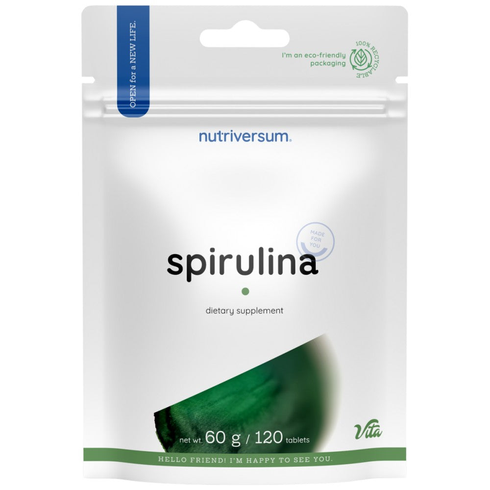 Nutriversum Spirulina 1940 mg - Спирулина 1940 mg