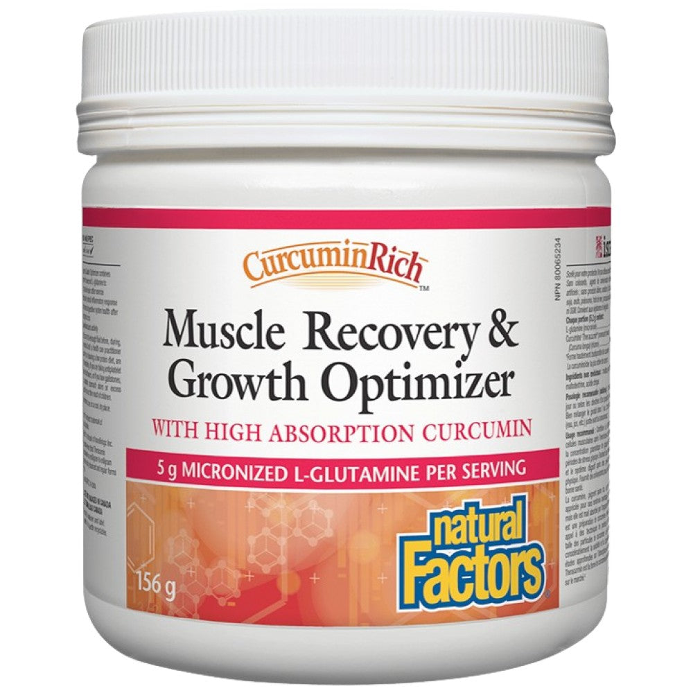 Natural Factors CurcuminRich Muscle Recovery & Growth Optimizer - Куркумин за възстановяване