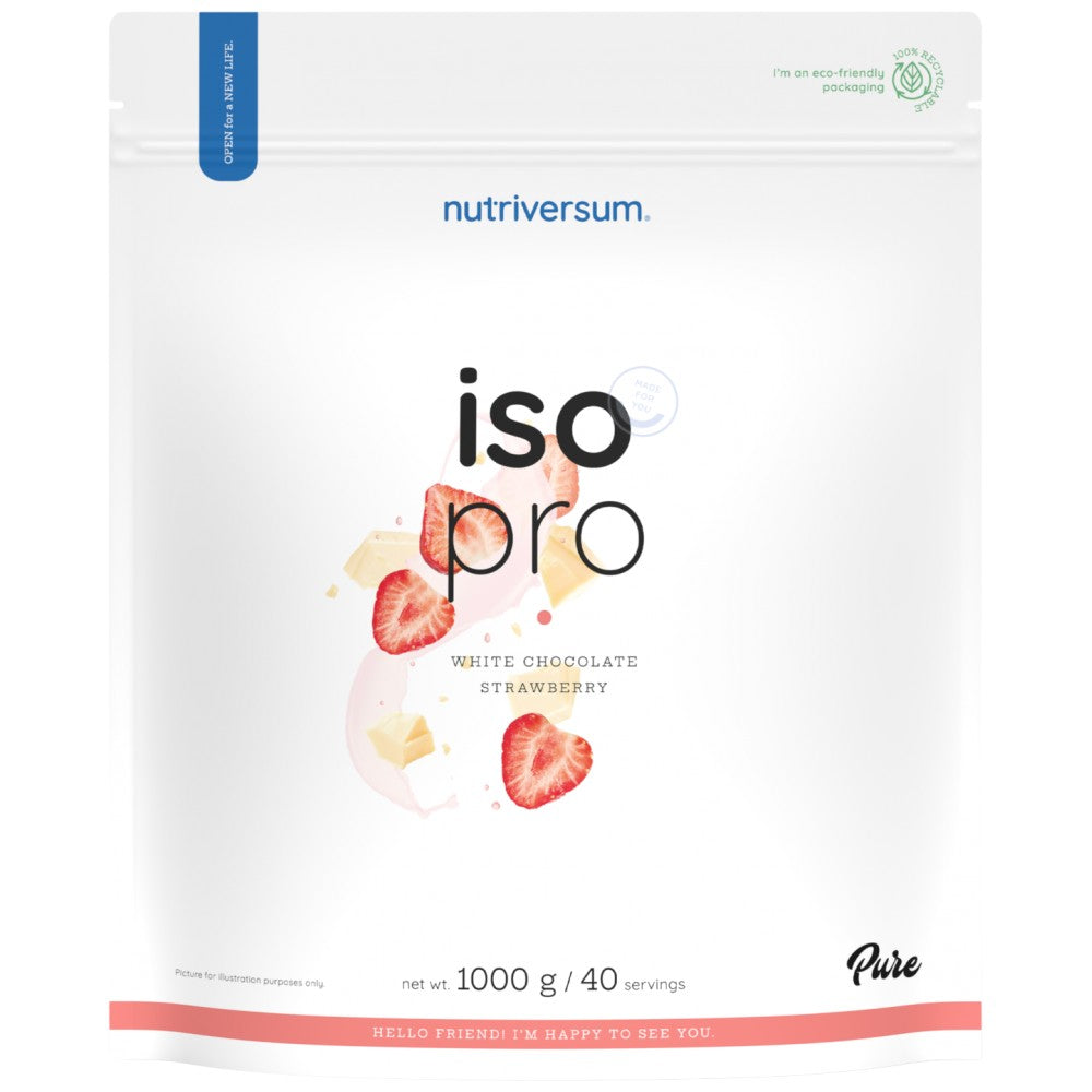 Nutriversum Iso Pro Pure Whey - Суроватъчен изолат с ензими