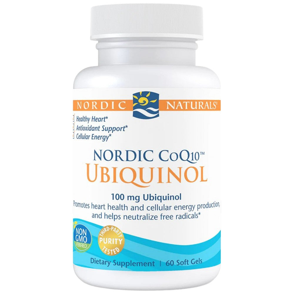 Nordic Naturals CoQ10 Ubiquinol 100 mg - Убихинол 100 mg